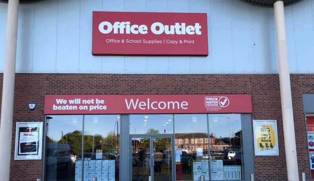 Office Outlet storefront