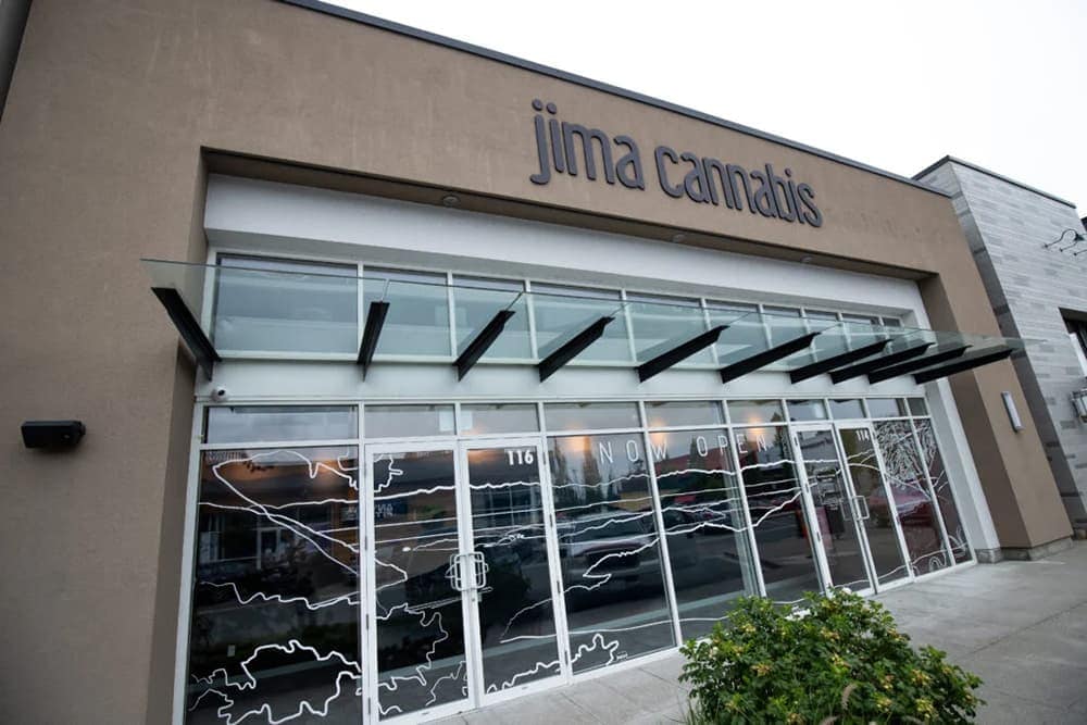 Jima Cannabis storefront